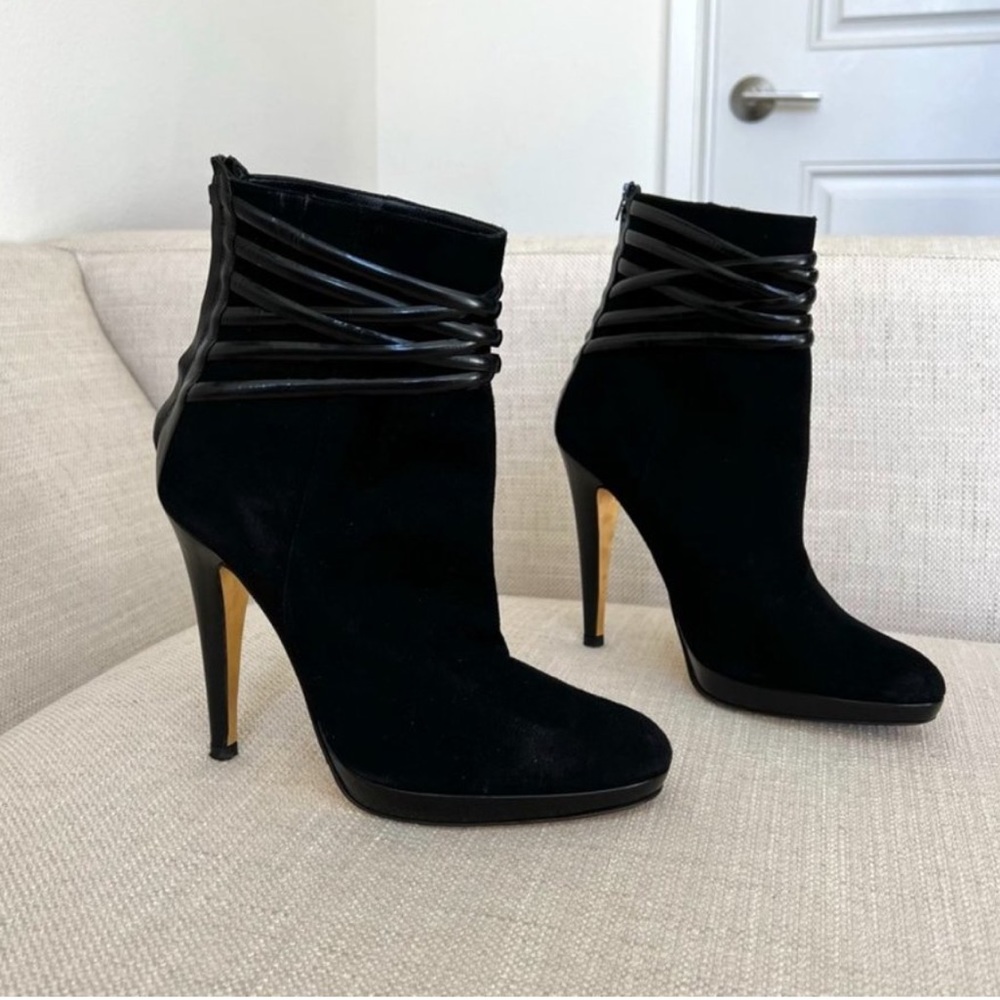 Barbara Bui Heeled Ankle Suede Leather Women’s Boots - Size: 39.5 - Picture 4 of 16